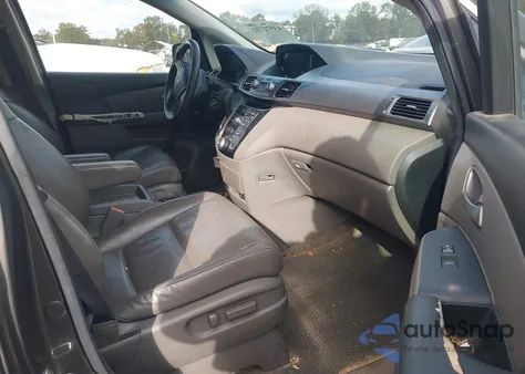 2013 Honda Odyssey Ex-L из США, поврежденный, VIN 5FNRL5H65DB003049